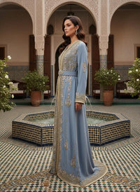 Luxury Moroccan Bridal Kaftan Takchita | Hand Embroidered Wedding Dress (Custom Made)
