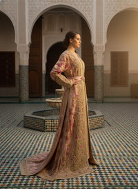 Luxury Moroccan Bridal Kaftan Takchita | Hand Embroidered Wedding Dress, Custom Made Caftan