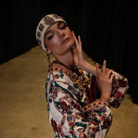 Embroidered Moroccan Bridal Kaftan, Luxury Floral Caftan Dress, Custom Made Bride Outfit