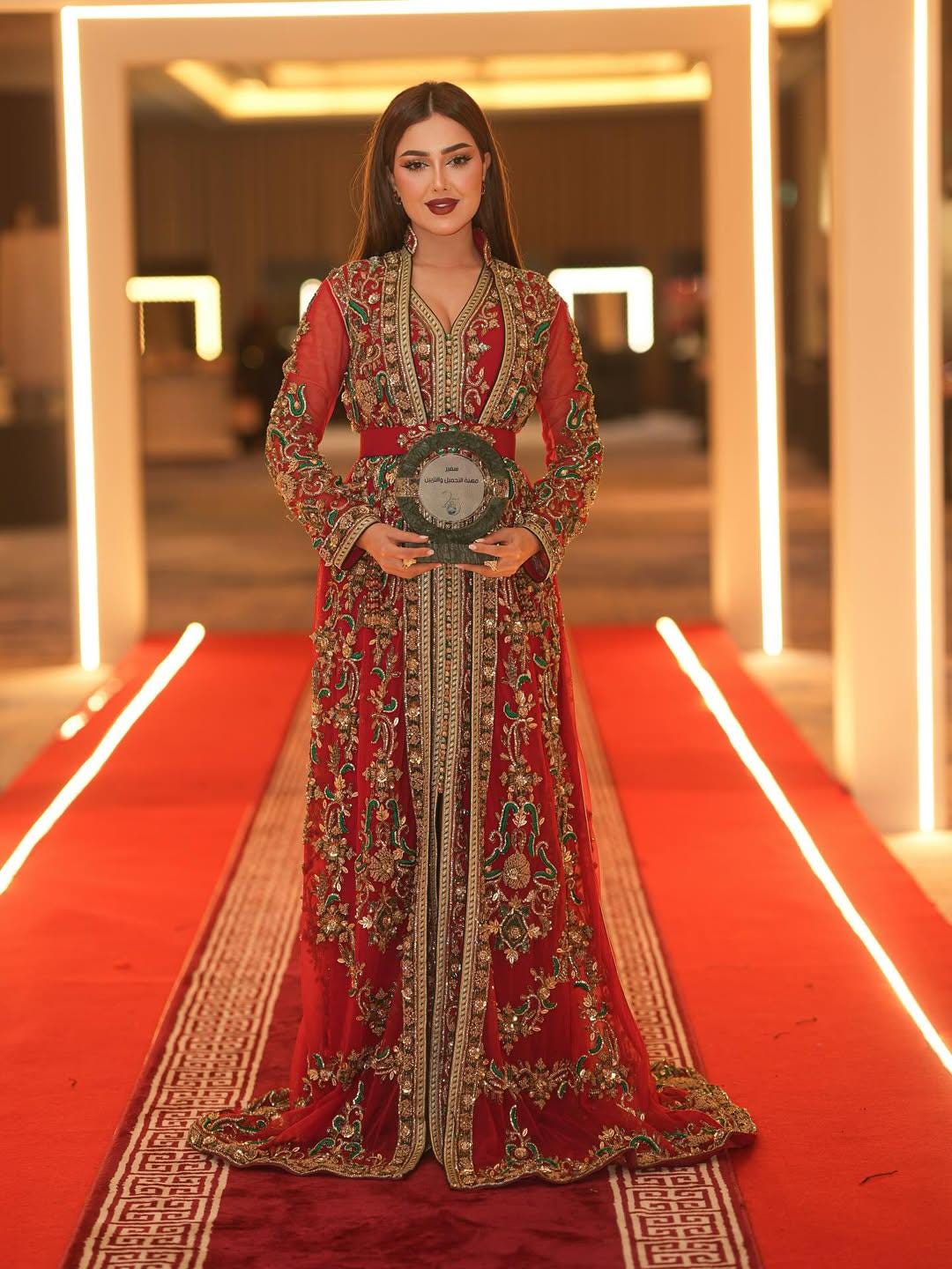 Luxury Moroccan Bridal Kaftan Takchita | Hand Embroidered Wedding Dress (Custom Made)