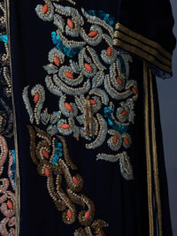 Luxury Hand-Embroidered Moroccan Bridal Kaftan Takchita | Custom Made Wedding Dress