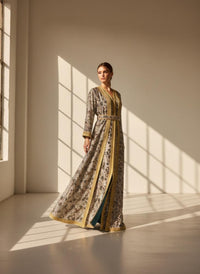 Luxury Hand-Embroidered Moroccan Bridal Kaftan Takchita | Custom Made Caftan Gown