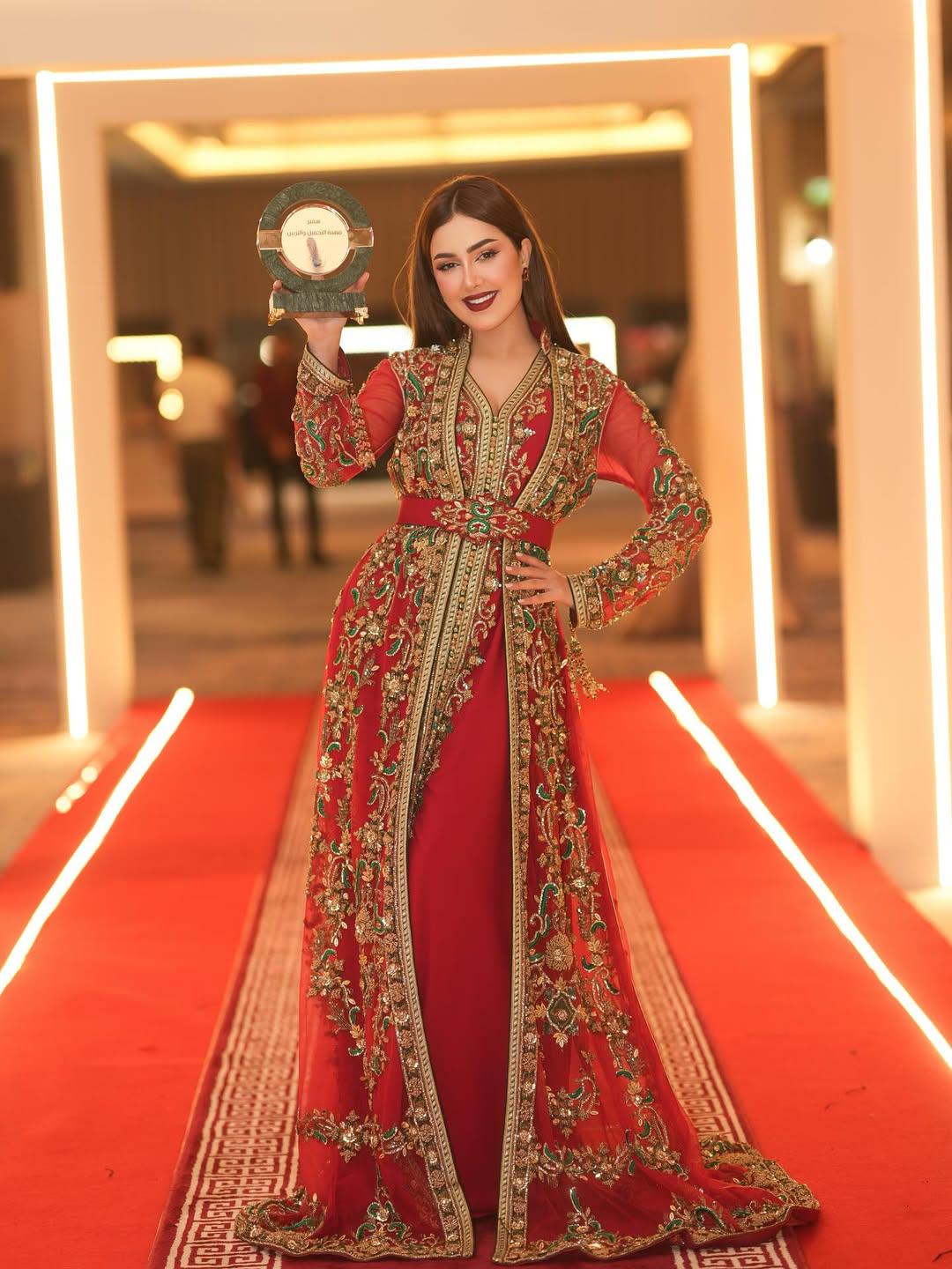 Luxury Moroccan Bridal Kaftan Takchita | Hand Embroidered Wedding Dress (Custom Made)
